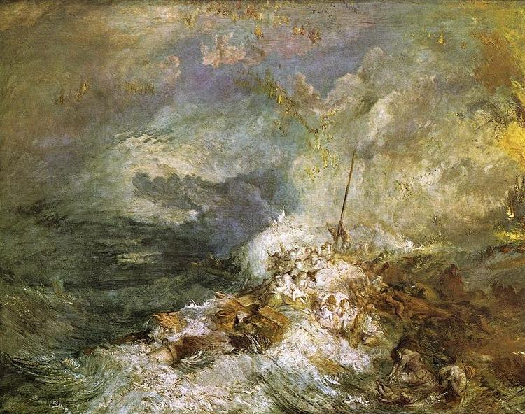 Joseph Mallord William Turner Fire at Sea oil painting image